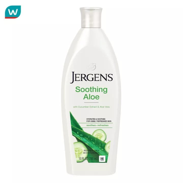 Jergens Lotion Moisturizing Aloe Refreshing Moisture 295 ml. ปันโปร