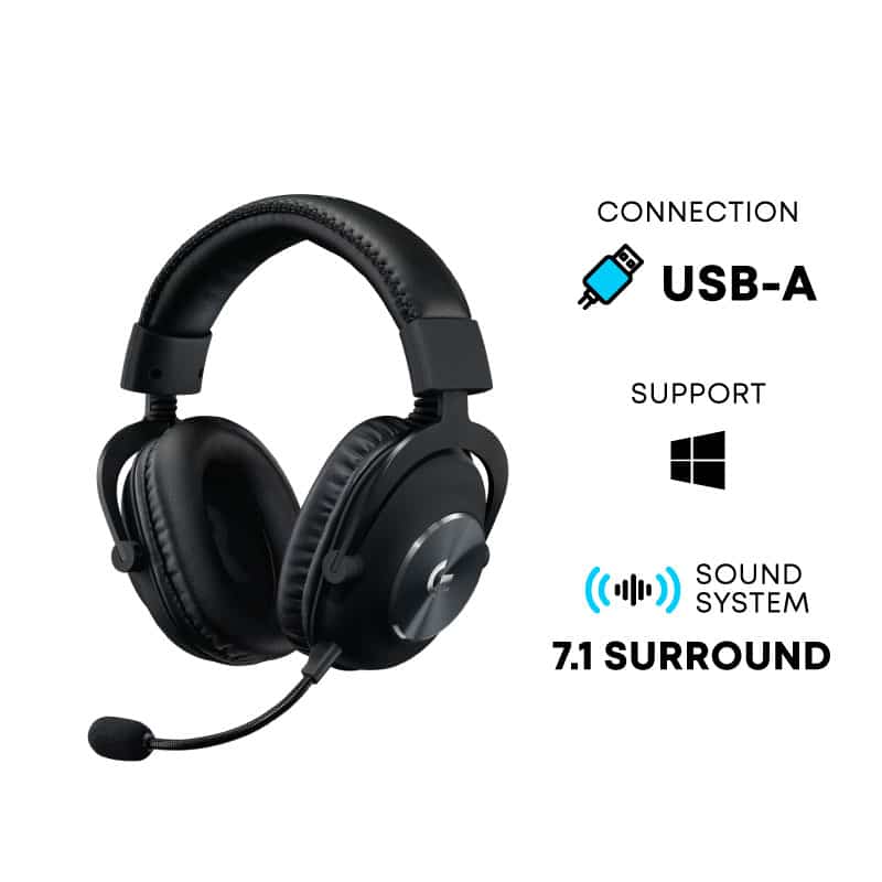 หูฟัง Logitech G Pro X Gaming Headphone ปันโปร Punpromotion