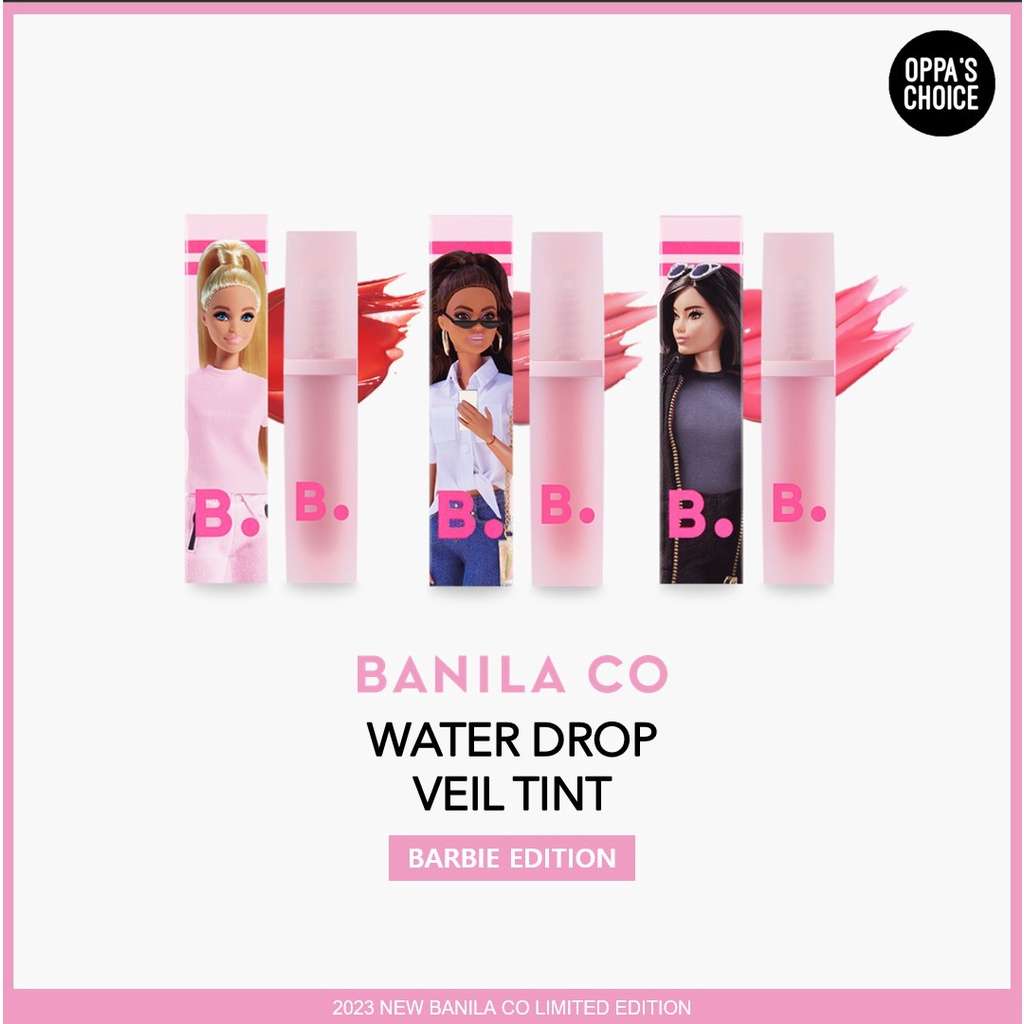 BANILA CO WATER DROP VEIL TINT BARBIE ปันโปร Punpromotion