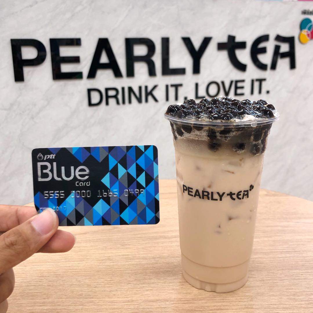 PEARLY TEA Blue card