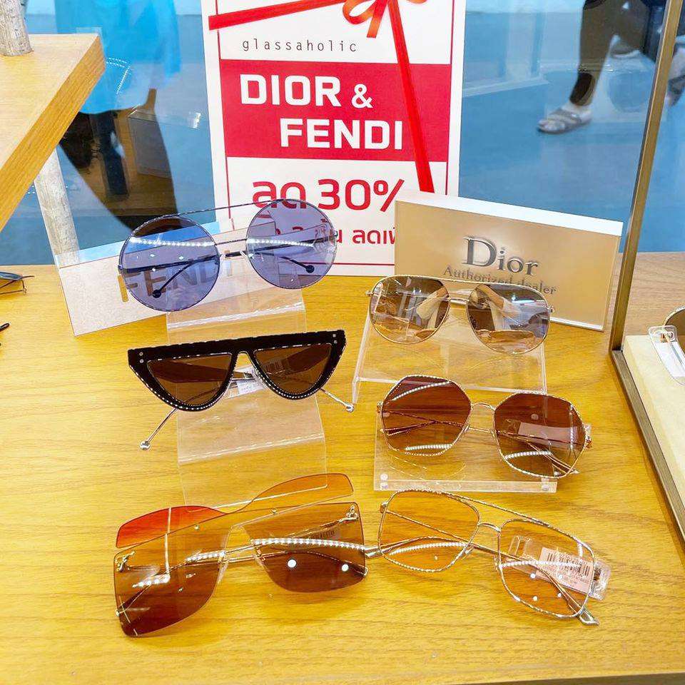 แว่นกันแดด Dior & FENDI