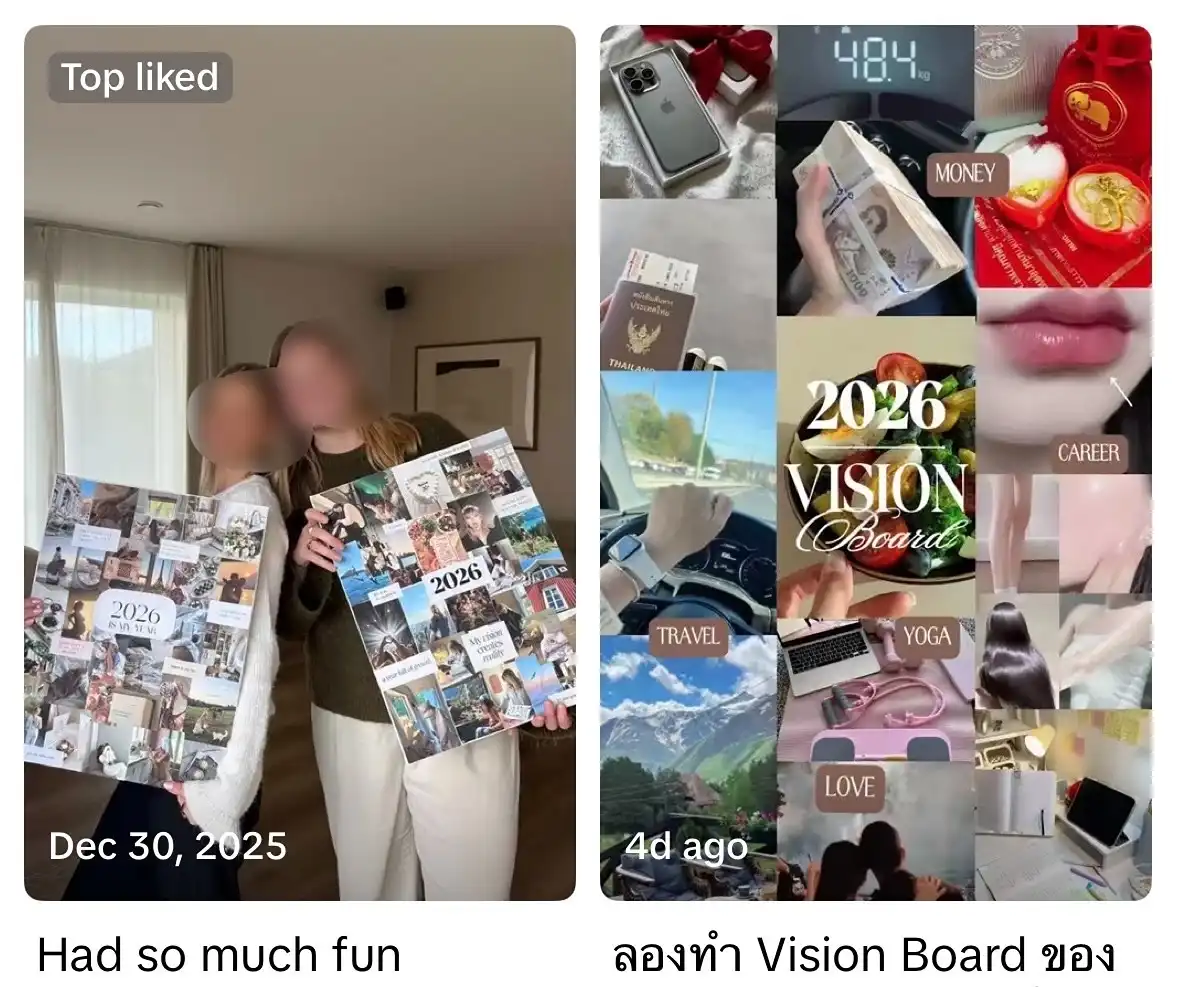 vision board