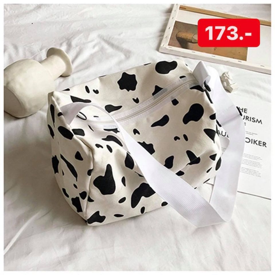 cow pattern bag