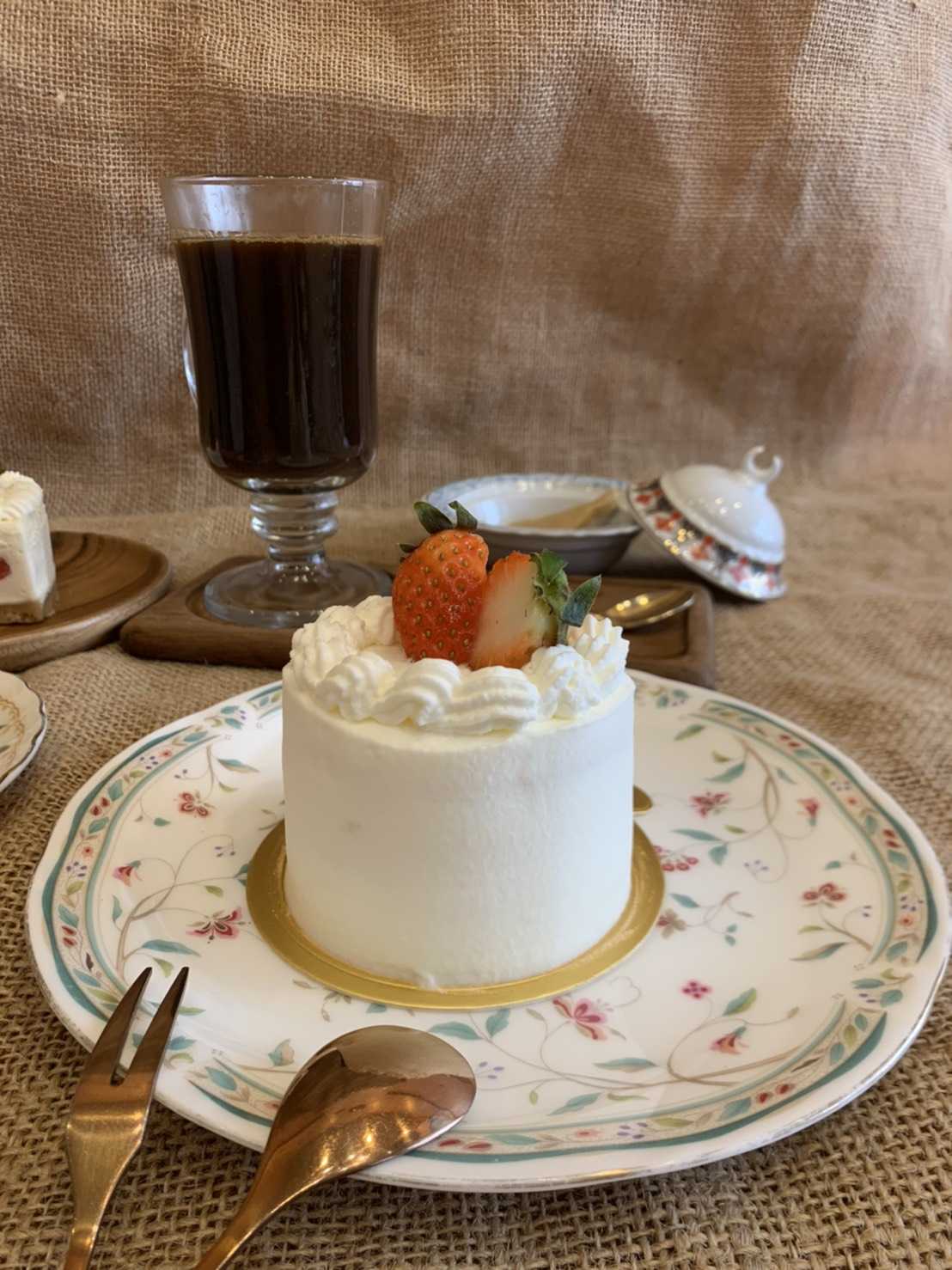 Strawberry Shortcake Serendib Tearoom & Cafe