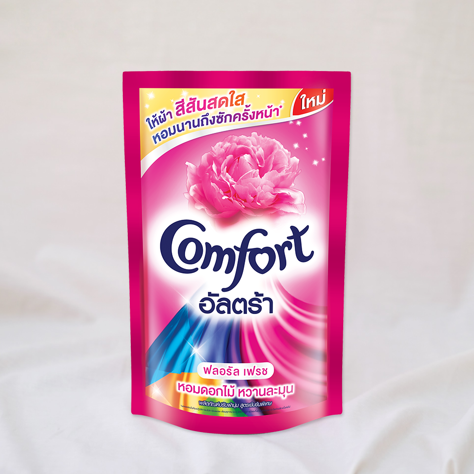 Comfort Ultra สีชมพู กลิ่นฟลอรัล