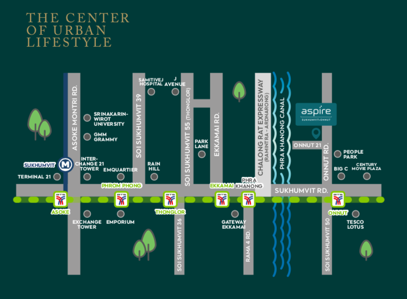 Aspire Map