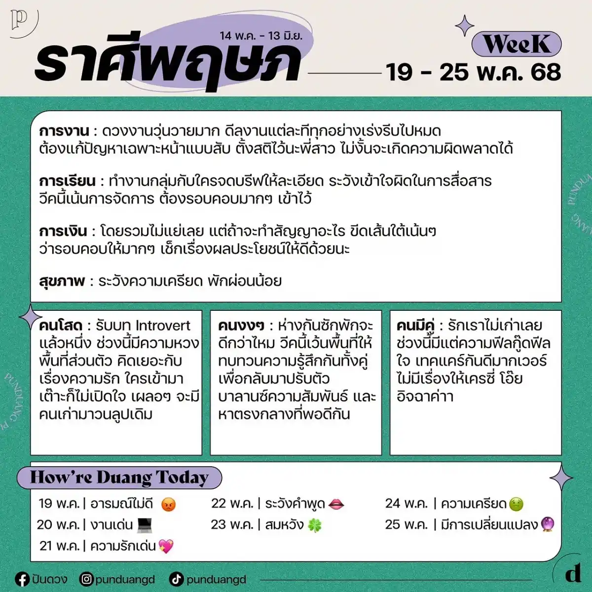 ราศีพฤษภ