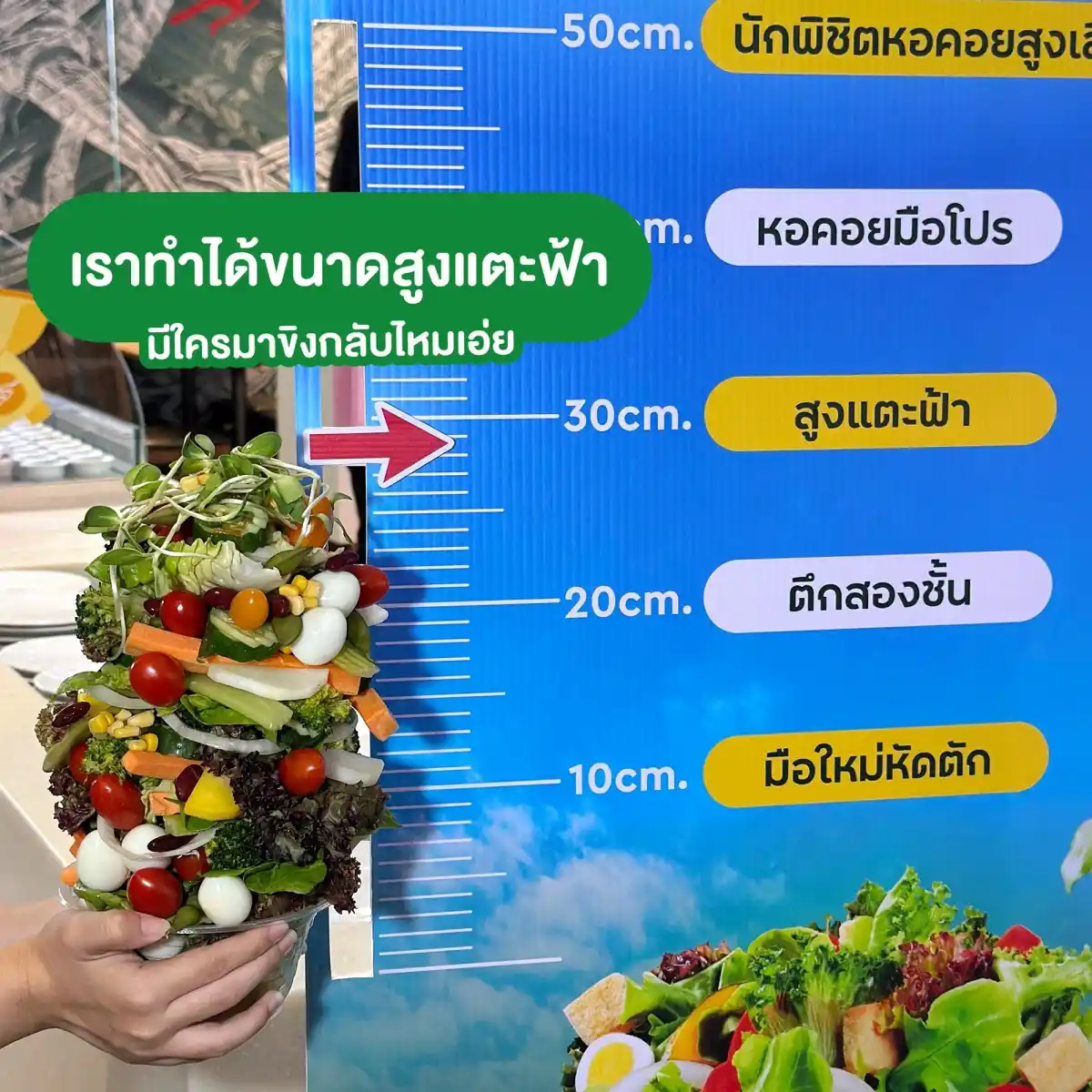 Sizzler Salad Tower