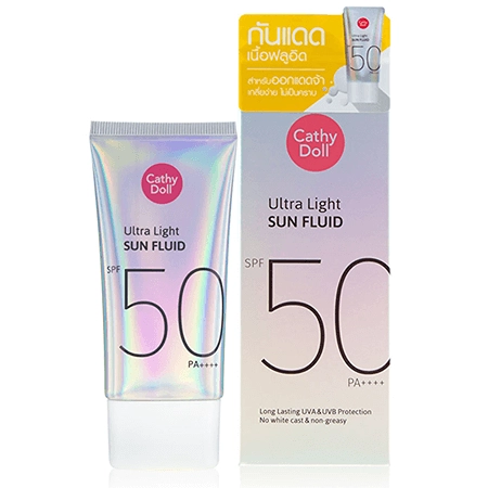 Cathy Doll Ultra Light Sun Fluid SPF50 PA++++