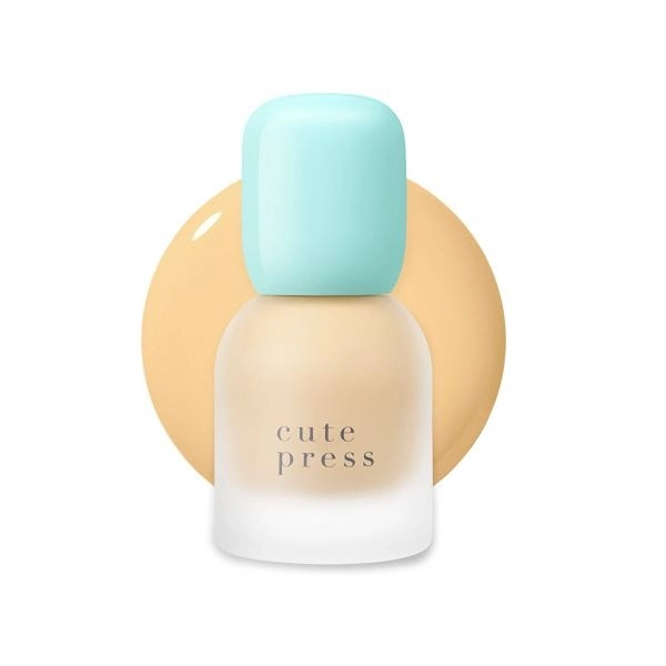 รองพื้น Hybrid Brightening Cute Press