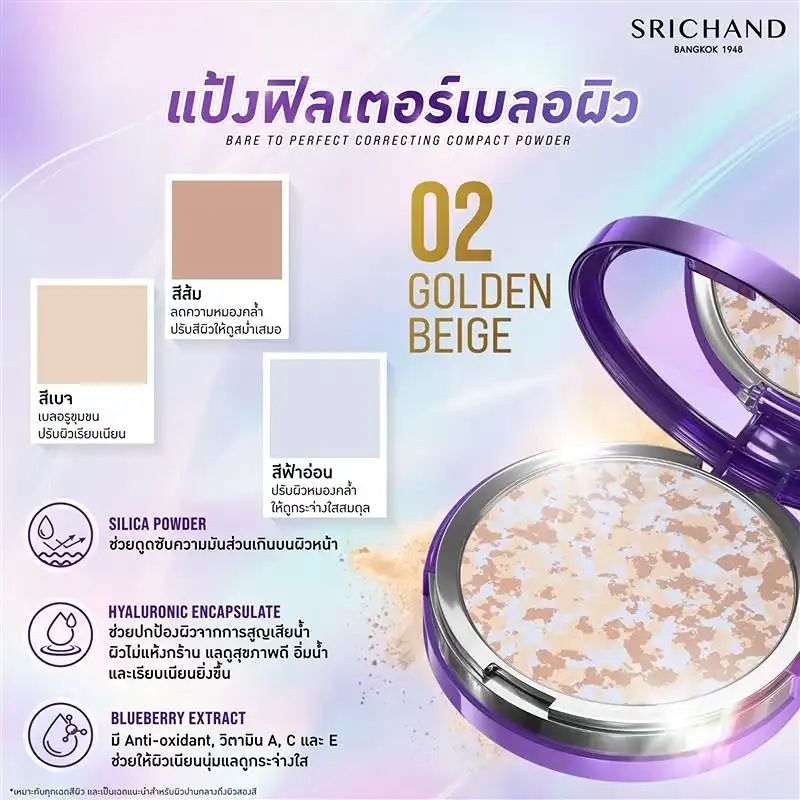 Bare to Perfect Correcting Compact Powder