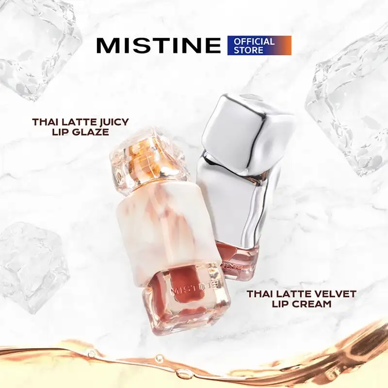 mistine thai latte velvet lip cream