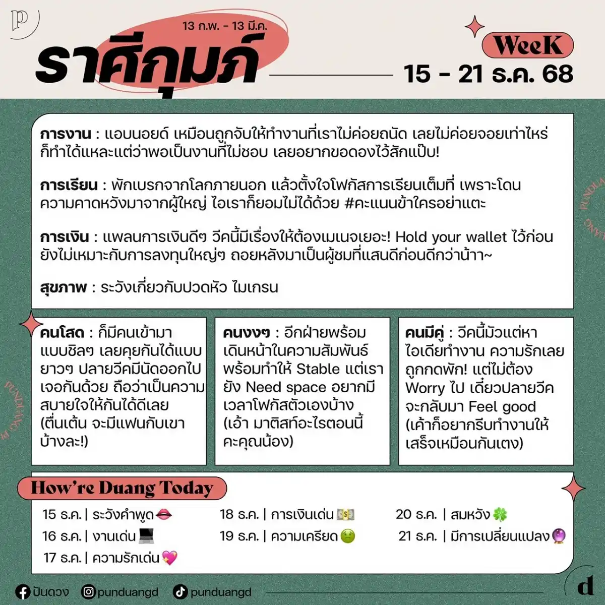 ราศีกุมภ์