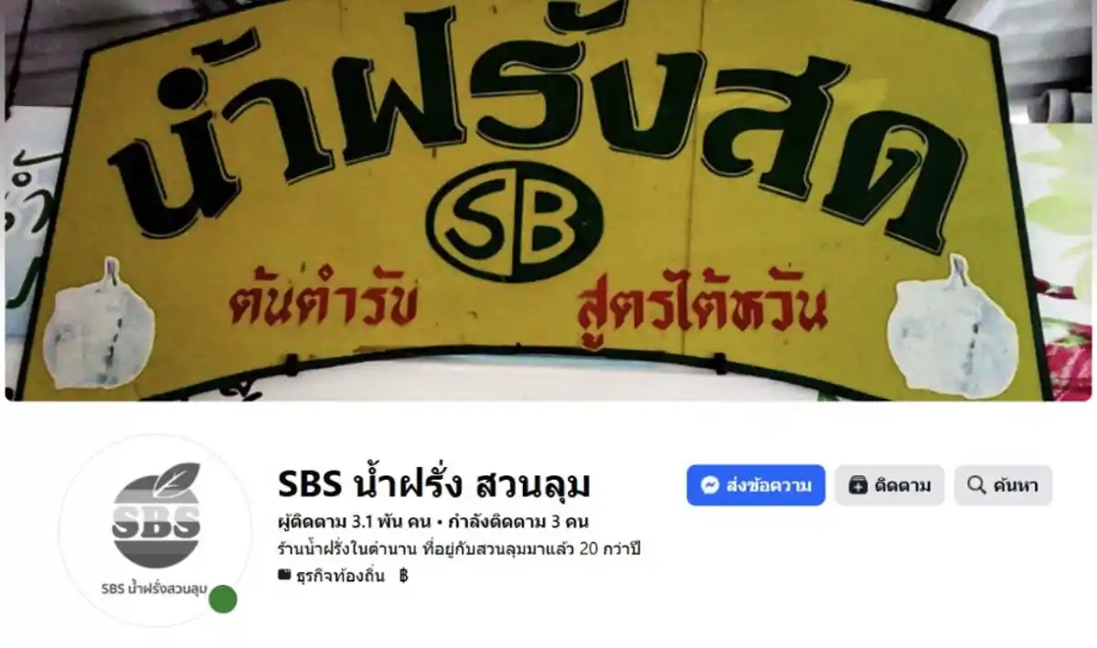 น้ำฝรั่งสวนลุม