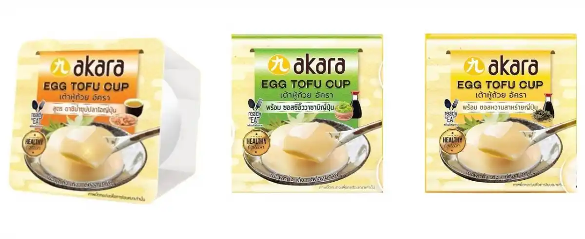 เต้าหู้ถ้วย akara
