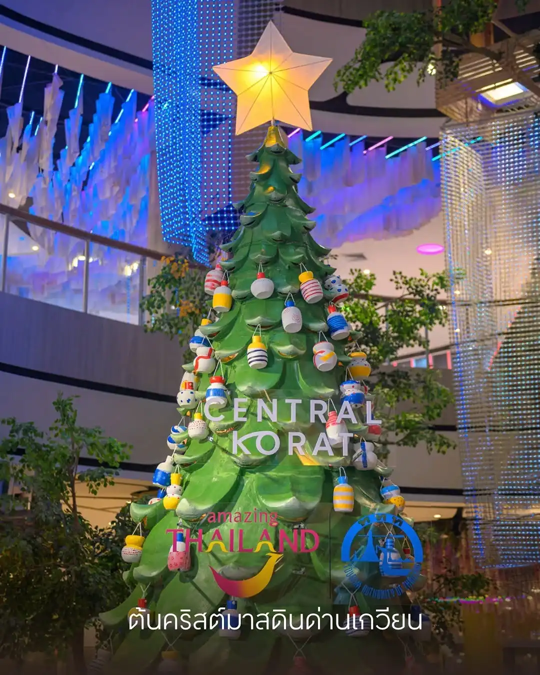 ต้นคริสต์มาส central