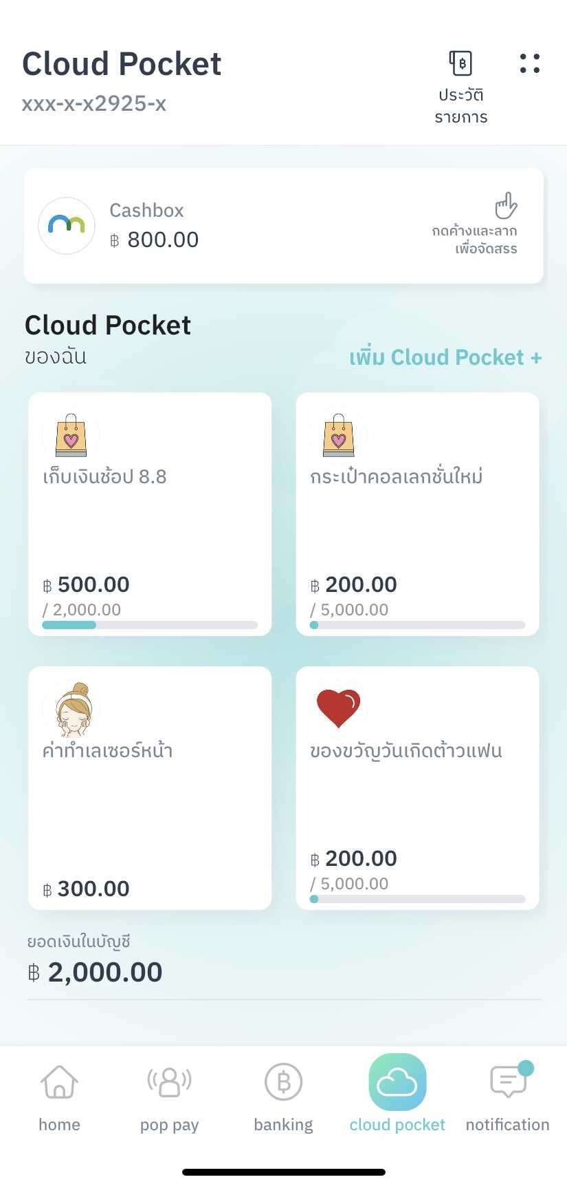 Cloud Pocket