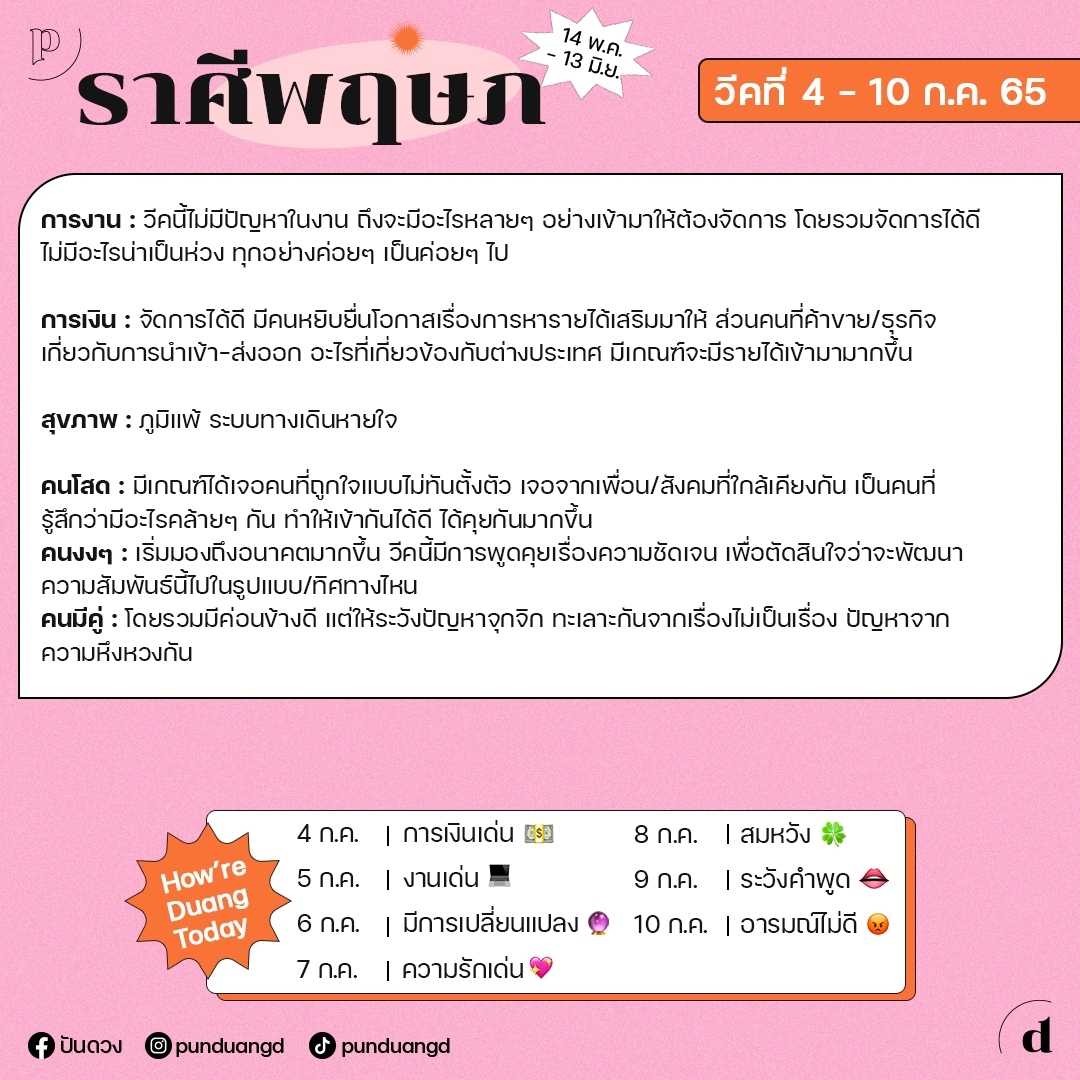 ราศีพฤษภ