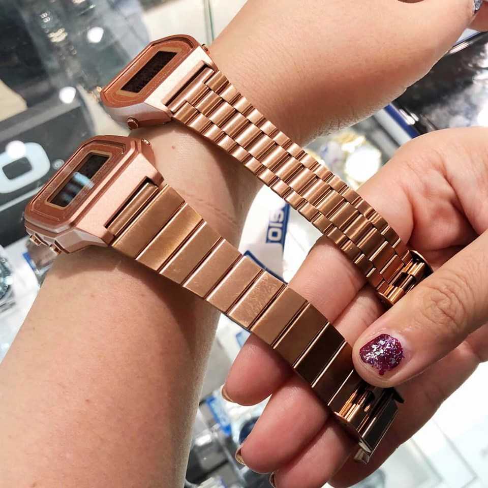 Casio Pink Gold