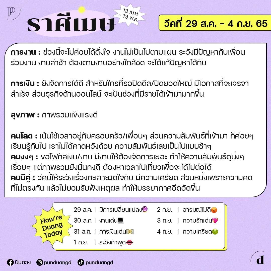ราศีเมษา