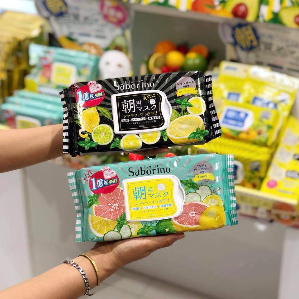Saborino มาสก์หน้าตอนเช้า ส่งตรงจากจี้ปุ่งงงง ลดเหลือ 468.- (จากปกติ ...