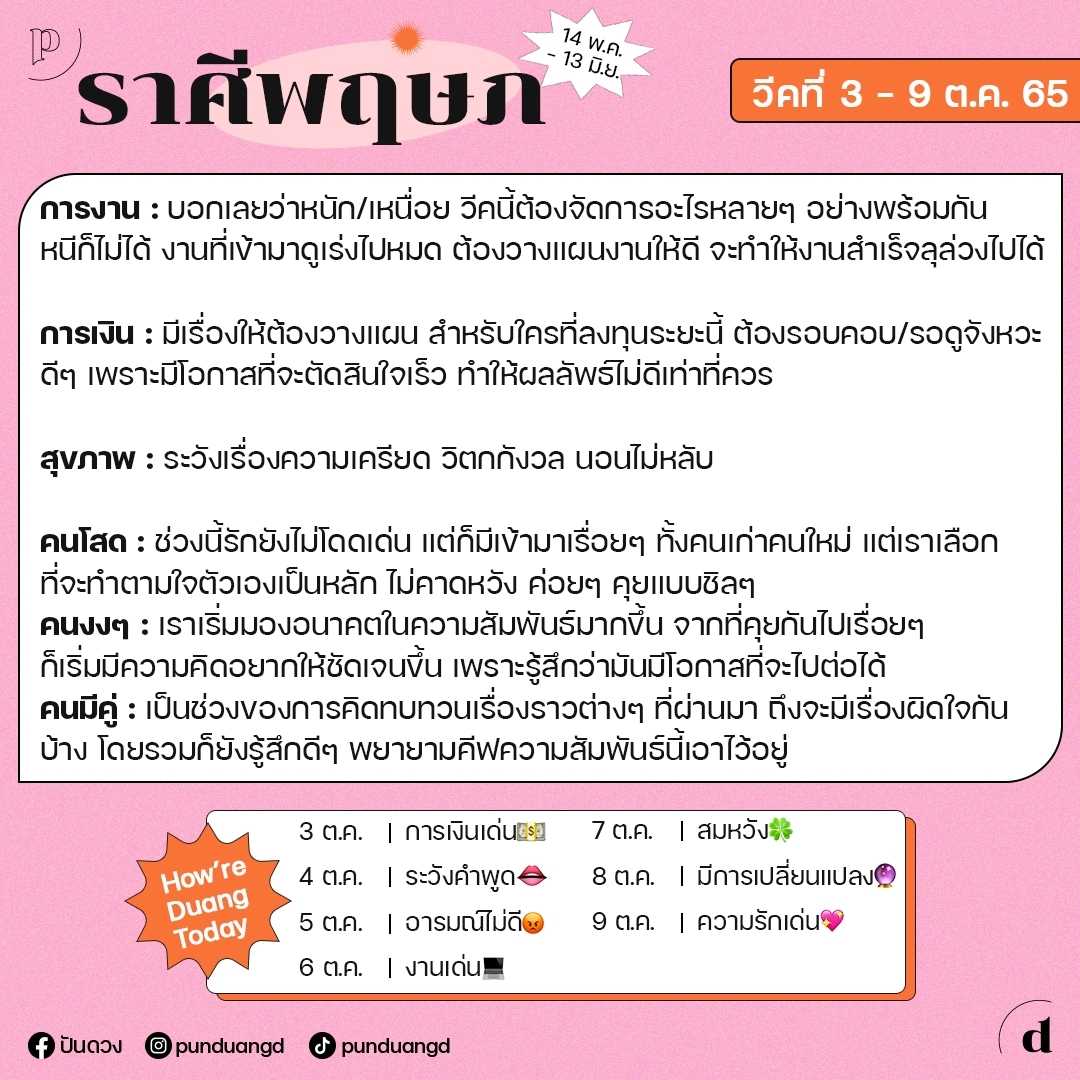 ราศีพฤษภ