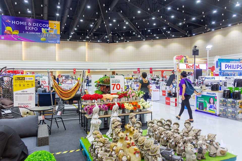 Home & Decor Expo มหกรรมสินค้าตกแต่งบ้าน ลดสูงสุด 80 ปันโปร