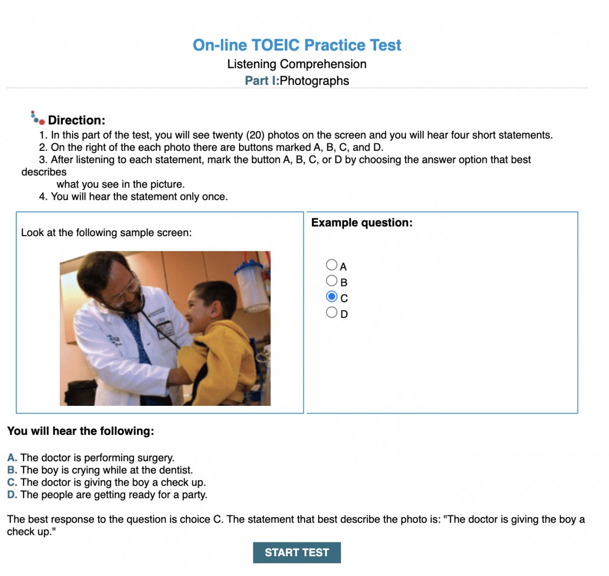 Canpacific TOEIC Practise Test-2