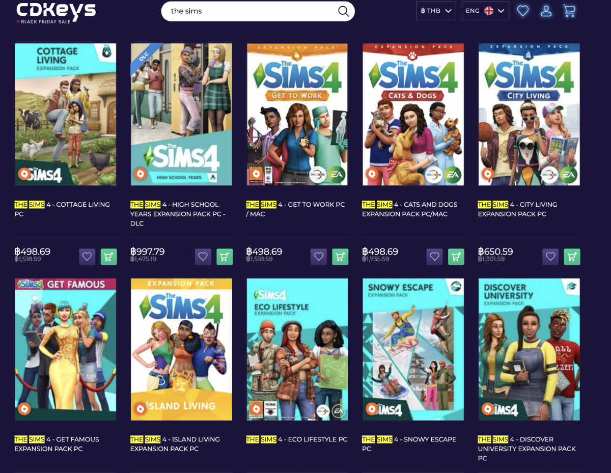 The Sims Black Friday Sale7