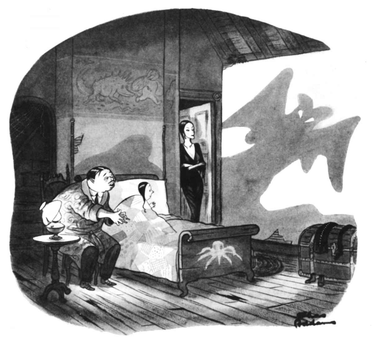The-Addams-Family-cartoon