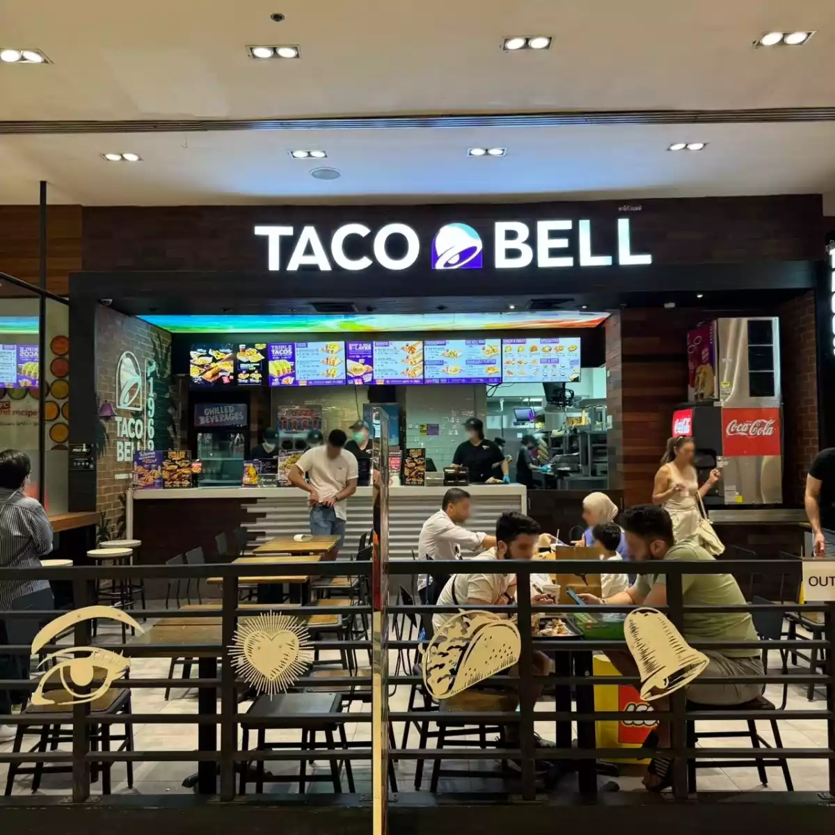 Taco bell พารากอน