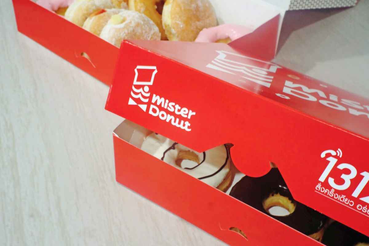 สั่ง mister donut