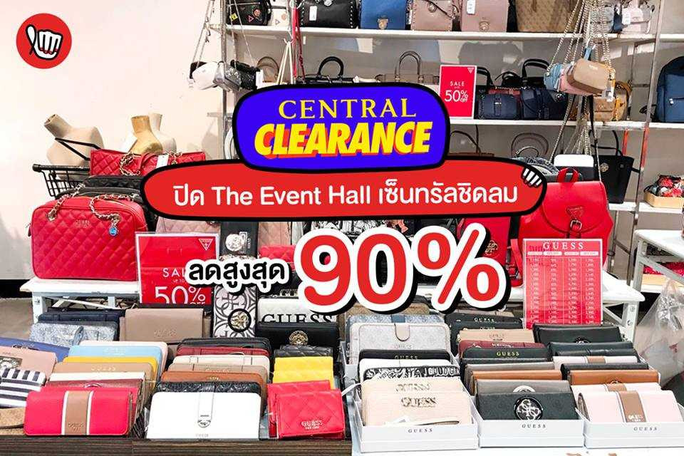 Central Clearance Sale ลดสูงสุดถึง 90%