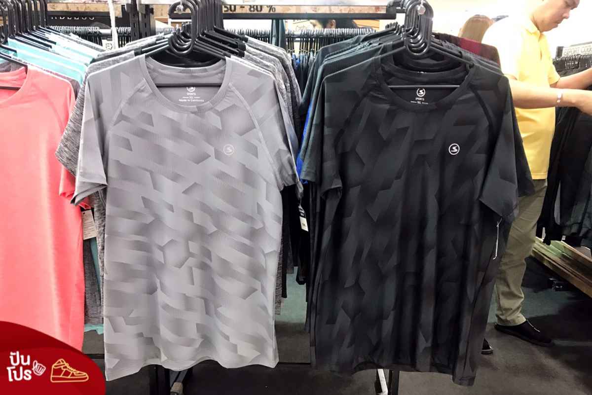 EXPORT GRAND SALE เสื้อยืดออกกำลังกาย ทุกตัว 190.- EXPORT GRAND SALE เสื้อยืดออกกำลังกาย ทุกตัว 190.-
