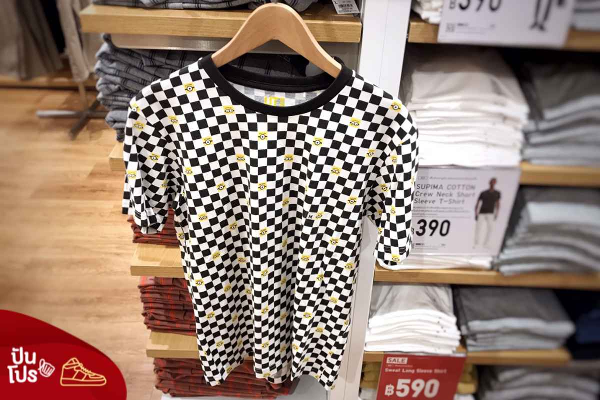 Uniqlo เสื้อยืดลายกราฟิก Minions ลดเหลือ 390.- Uniqlo เสื้อยืดลายกราฟิก Minions ลดเหลือ 390.-