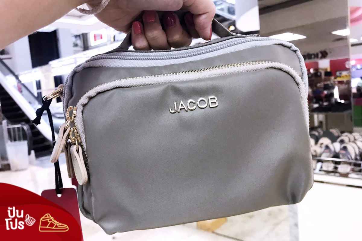 JACOB กระเป๋าสำหรับสุภาพสตรี ลดเหลือ 1,220.- JACOB กระเป๋าสำหรับสุภาพสตรี ลดเหลือ 1,220.-