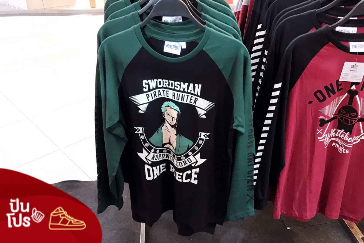 ONE PIECE เสื้อแขนยาว Roronoa Zoro รุ่น DOP-942 ลดเหลือ 380.-