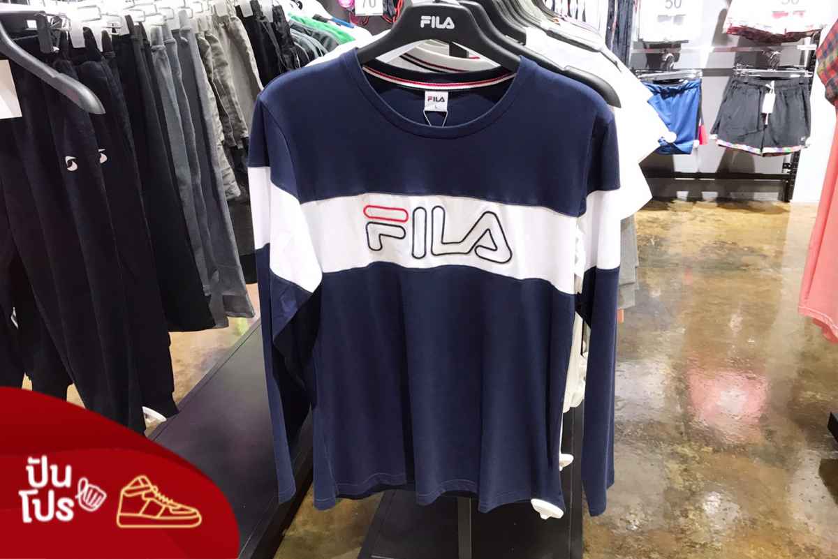 FILA เสื้อแขนยาวบอยๆ ลดแรงส์ FILA เสื้อแขนยาวบอยๆ ลดแรงส์