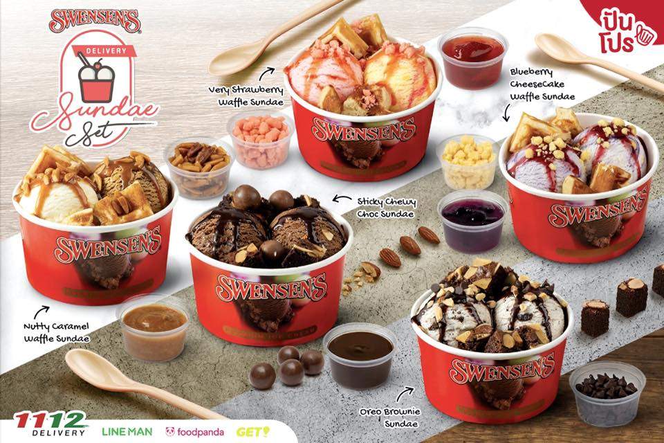 ใหม่!! Swensen’s Sundae Set 5 เมนูสุดฟินเวอร์ ราคา 159.-