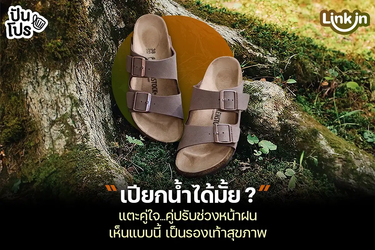 Birkenstock แตะคู่ใจ คู่ปรับช่วงหน้าฝน จริง ๆ แล้วเปียกน้ำได้มั้ย ? Birkenstock แตะคู่ใจ คู่ปรับช่วงหน้าฝน จริง ๆ แล้วเปียกน้ำได้มั้ย ?