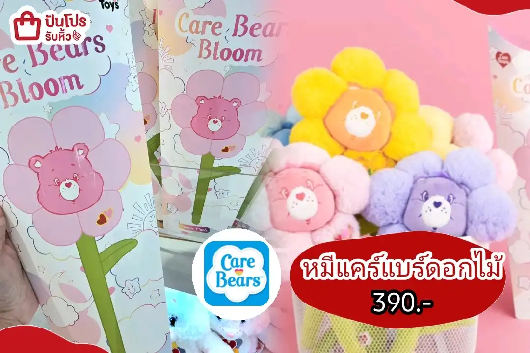 Care Bears หมีแคร์แบร์ดอกไม้